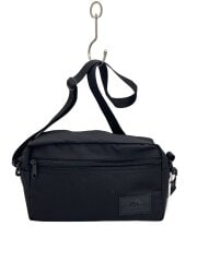 ショルダーバッグ/ナイロン/BLK/PAD SHOULDER POUCH M