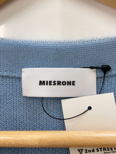 商品画像：カーディガン(厚手)/one/ポリエステル/BLU 3