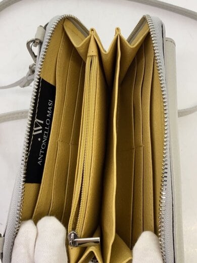 商品画像：ANTONELLO MASI/長財布/レザー/GRY/レディース 4