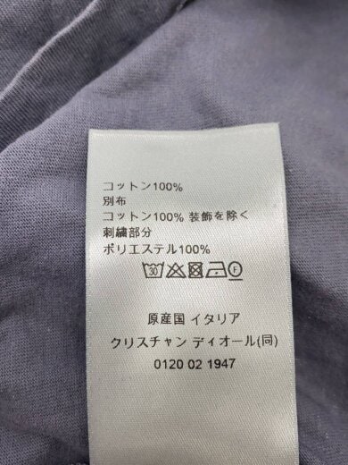 商品画像：24SS/チャームロゴ半袖Tシャツ/S/コットン/GRY/493j642a0817 5
