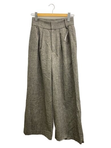 商品画像：ワイドタックパンツ/1/ポリエステル/GRY/SWFP244068 1