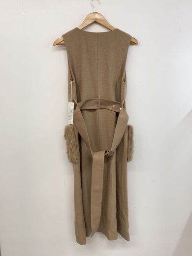 商品画像：ベスト/36/ウール/BEG 2