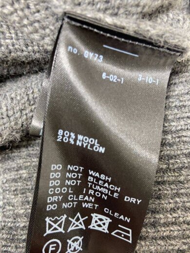 商品画像：ニット・セーター(厚手)/--/ウール/GRY 4