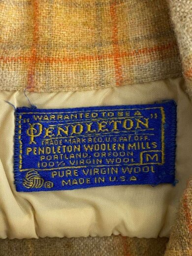 商品画像：長袖シャツ/M/ウール/ORN/チェック 3