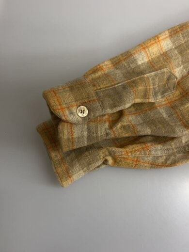 商品画像：長袖シャツ/M/ウール/ORN/チェック 4