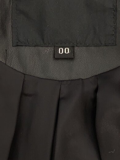 商品画像：レザージャケット・ブルゾン/0/フェイクレザー/BLK 4