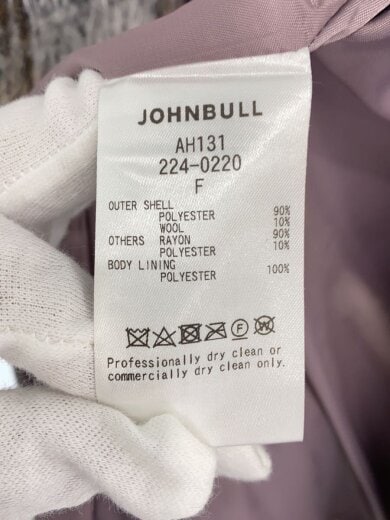 商品画像：コート/FREE/ポリエステル/WHT/チェック/224-0220 4