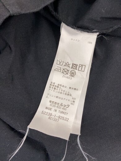 商品画像：Tシャツ/M/コットン/BLK/52239-1-92532// 4