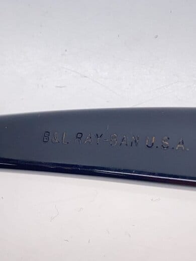 商品画像：サングラス/ウェリントン/BLK/BLK/メンズ/B&L RAY-BAN USA/レンズ少々キズ有 4