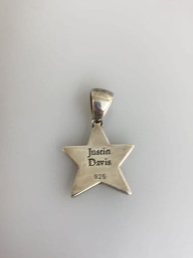 商品画像：スターモチーフ/ペンダントトップ/SV925/スワロフスキー/SLV/メンズ 2