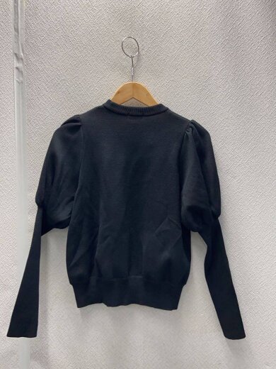 商品画像：ニット・セーター(薄手)/36/ポリエステル/BLK 2