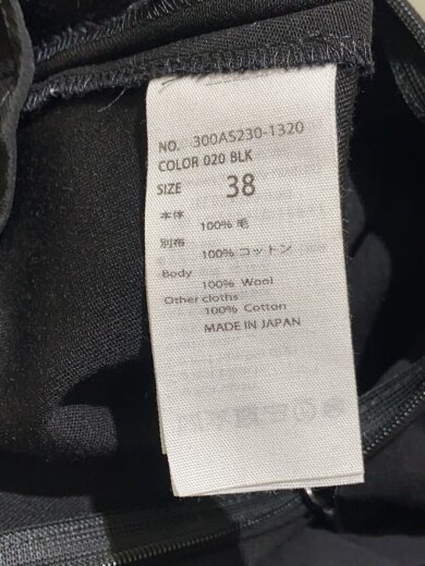 商品画像：ノースリーブブラウス/38/ウール/BLK/毛羽立ち有 4