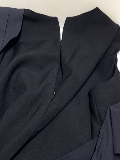 商品画像：ノースリーブブラウス/38/ウール/BLK/毛羽立ち有 9