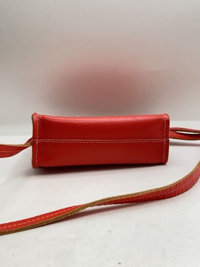 商品画像：ショルダーバッグ/レザー/RED// 4