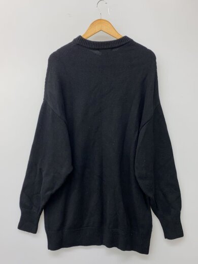 商品画像：ニット・セーター(厚手)/FREE/ウール/BLK/DIG24AW-KN-002 2