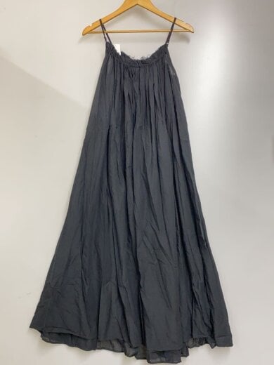商品画像：キャミワンピース/38/レーヨン/BLK 2
