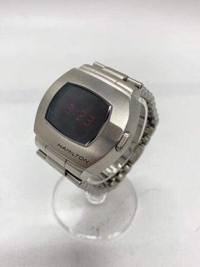 商品画像：クォーツ腕時計/デジタル/ステンレス/RED/SLV/PSR Digital Quartz 2