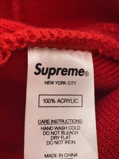 商品画像：ニットキャップ/--/アクリル/RED/メンズ/Clear label Beanie// 4