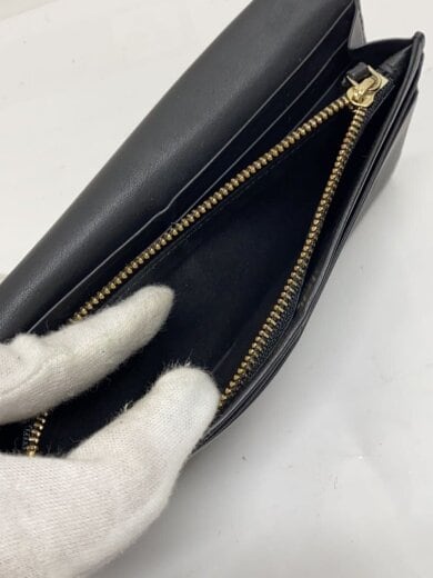 商品画像：長財布/レザー/BLK/メンズ 5