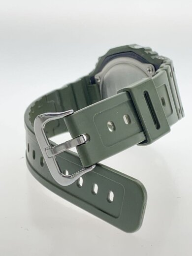 商品画像：クォーツ腕時計_G-SHOCK/アナログ/ラバー/BLK/KHK/SS 4