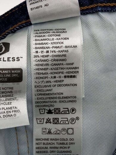 商品画像：赤耳/ビッグE/ストレートパンツ/31/デニム/IDG/501 6