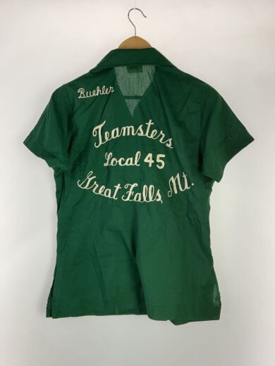 商品画像：70s/ボーリングシャツ/半袖シャツ/34/コットン/GRN 2