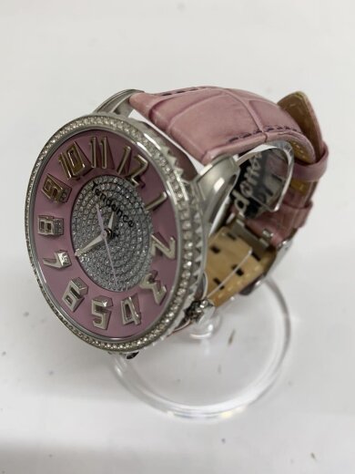 商品画像：クォーツ腕時計/アナログ/レザー/PNK/PNK/TY132003 2