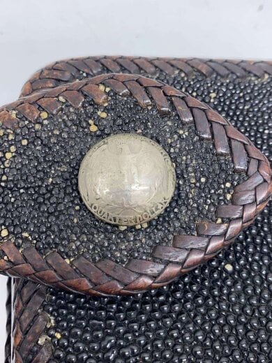 商品画像：スティングレイ/スターマーク/長財布/エイ革/レザー/BLK/メンズ 3