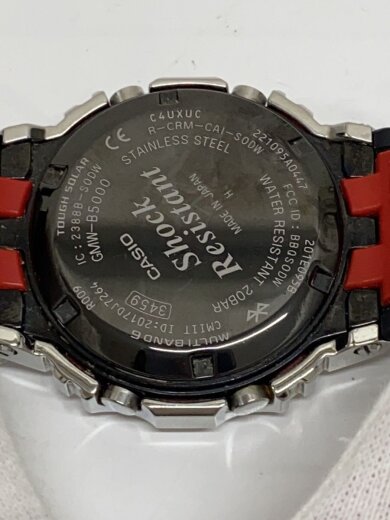 商品画像：ソーラー腕時計・G-SHOCK/デジタル/SLV/BLK 3