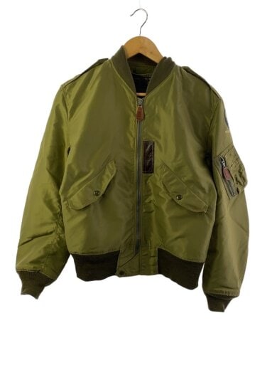 商品画像：フライトジャケット/38/ナイロン/GRN/BR11130 1