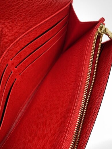 商品画像：2)ポルト・フォイユ・サラ_モノグラム・キャンバス_コクリコ/PVC/BRW/総柄/レディース 6