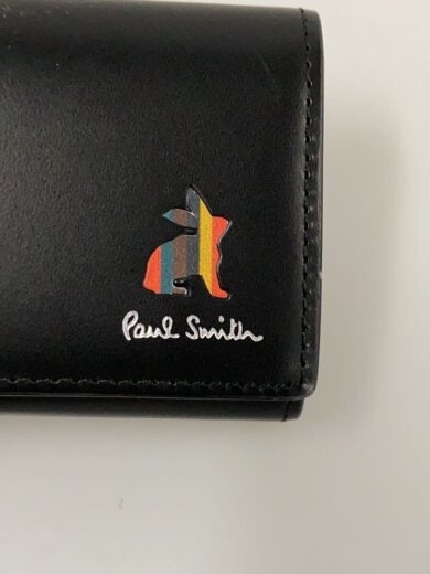 商品画像：マーケトリーブライトストライプラビットキーケース/レザー/BLK/メンズ// 3