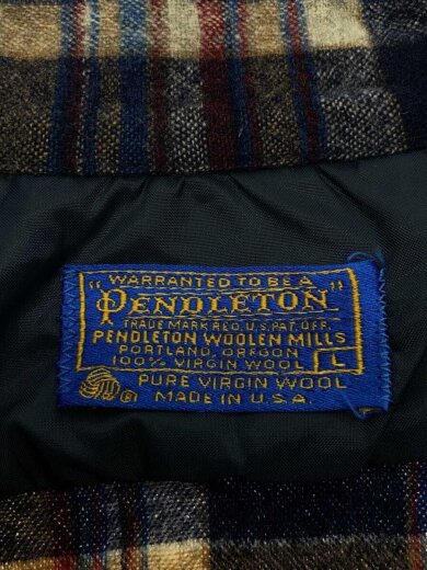 商品画像：ネルシャツ/L/ウール/マルチカラー/チェック 3