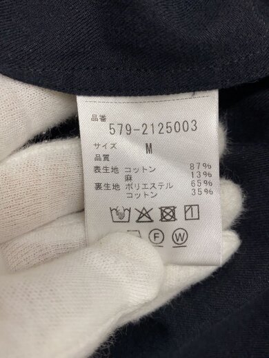 商品画像：コート/M/コットン/BLK/無地/579-2125003// 4