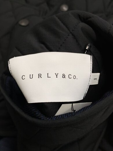 商品画像：CURLY&Co./キルティングジャケット/1/ポリエステル/BLK/無地/81.879.43.3077// 3