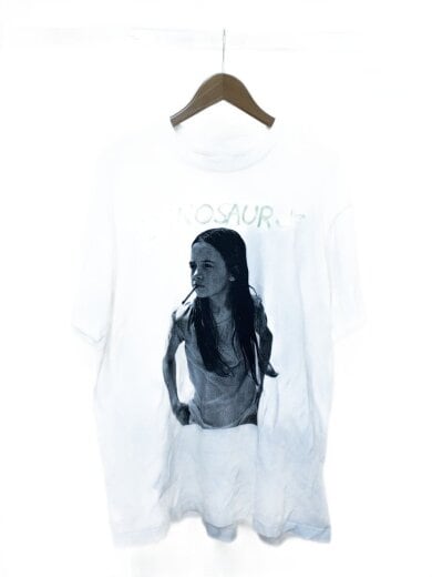 画像：その他ブランドTシャツ/XL/コットン/WHT/プリント1