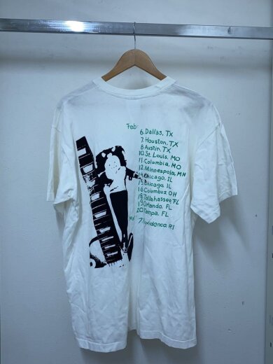 画像：その他ブランドTシャツ/XL/コットン/WHT/プリント2