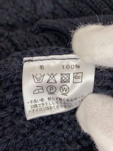 商品画像：カーディガン(厚手)/40/ウール/NVY 4