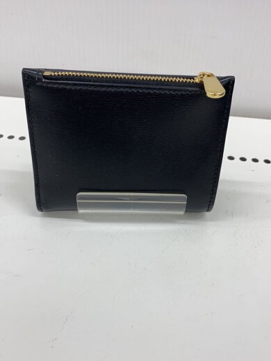 商品画像：2つ折り財布/レザー/BLK/レディース 2