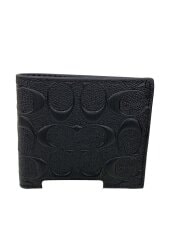 2つ折り財布_シグネチャー/--/BLK/メンズ