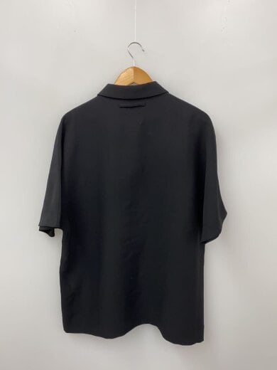 商品画像：半袖シャツ/M/ポリエステル/BLK/無地/5516-299-0135 2