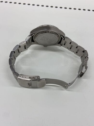 商品画像：クォーツ腕時計/アナログ/BLK/SLV/HYAKUICHI-015S 4