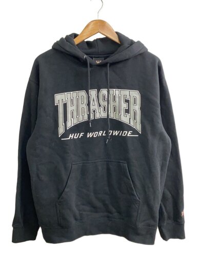 商品画像：パーカー/M/コットン/BLK/プリント 1