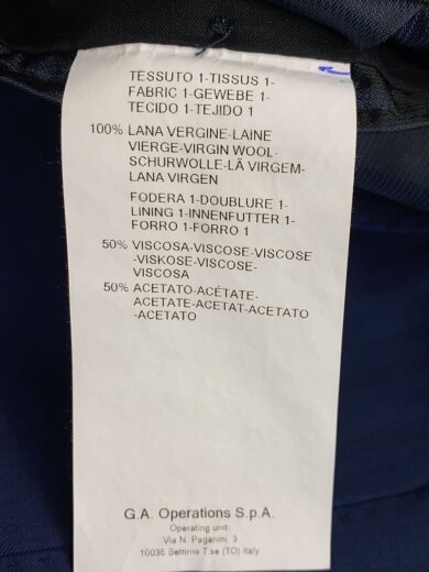 商品画像：スーツ/M/ウール/NVY/1BMEV0 4