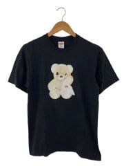 25SS/Bear Tee/S/コットン/ブラック/プリント