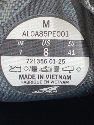 商品画像：ローカットスニーカー/US8/BLK/AL0A85PE001// 5