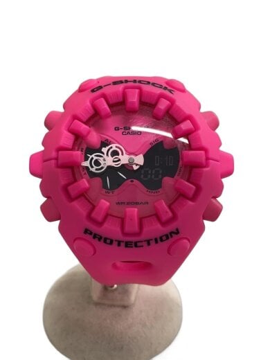 商品画像：クォーツ腕時計_G-SHOCK/アナログ/ラバー/PNK/PNK 1