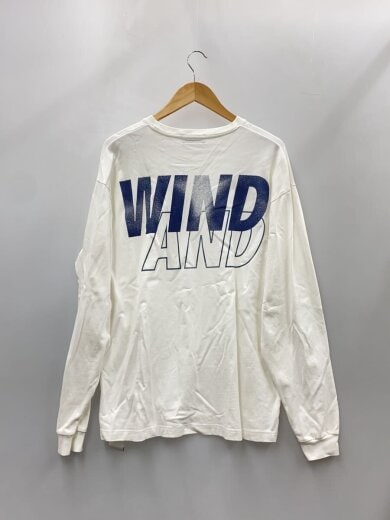 商品画像：長袖Tシャツ/L/コットン/WHT/wds-0-sea-23-q3-cs-01// 2