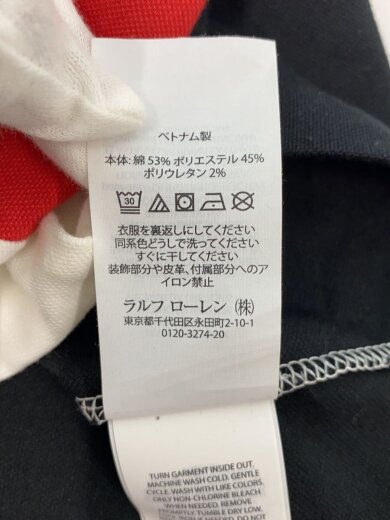 商品画像：ポロシャツ/L/コットン/RED/無地/汚れ有り// 4