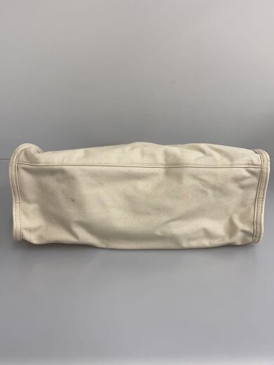 商品画像：トートバッグ/キャンバス/BEG/無地/汚れ/シミ/持ち手汚れあり// 4